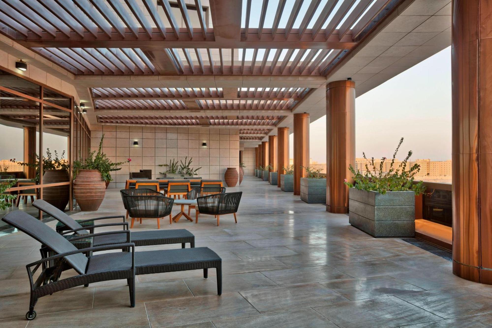 The Westin Doha Hotel & Spa Exterior foto
